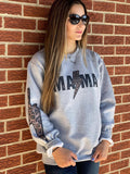 Mama Lightning Sweatshirt - Rooted & Reckless Co.