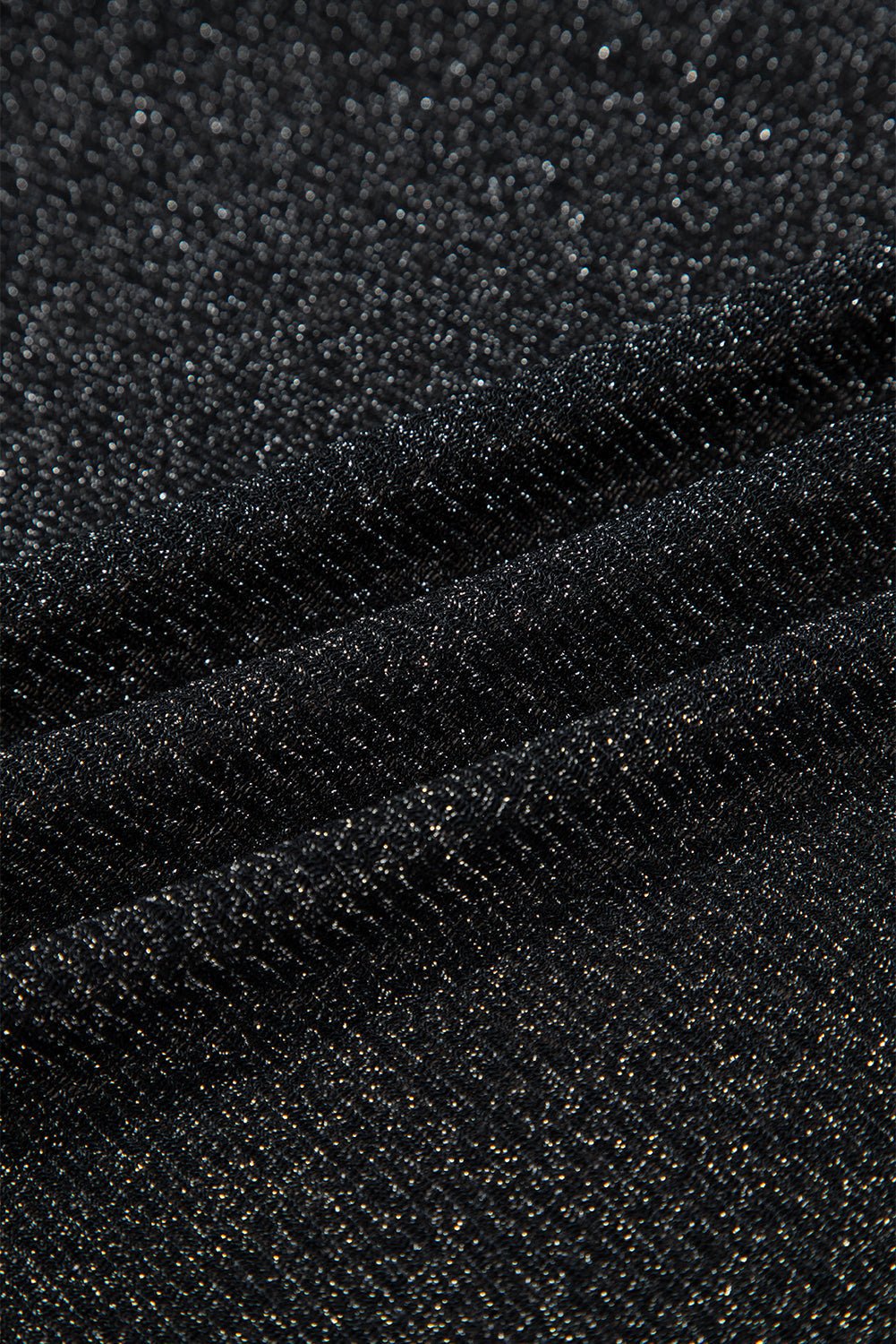 Metallic Glitter Mesh Long Sleeve Top - Rooted & Reckless Co.
