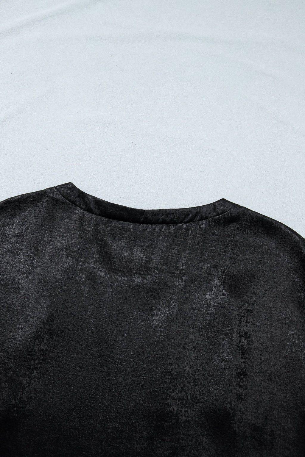 Metallic Round Neck Cap Sleeve Tee - Rooted & Reckless Co.