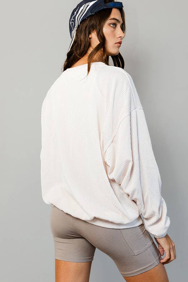 MIDWEST Comfy Oversize Graphic Sweatshirt, Gameday - Rooted & Reckless Co.