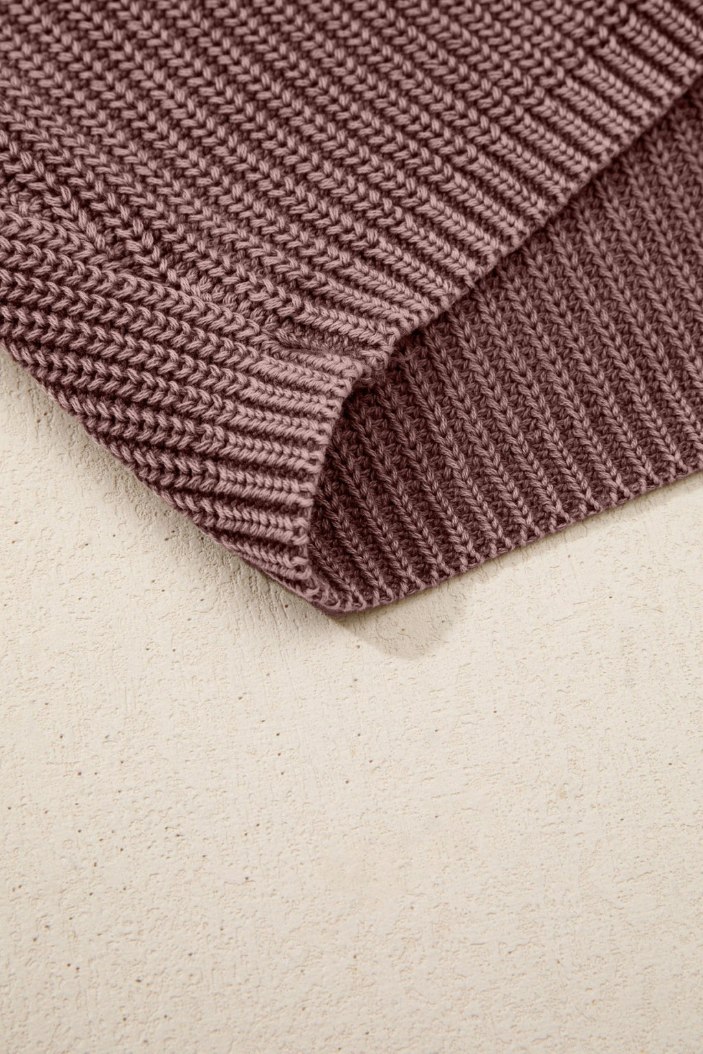 Mineral Wash Buttoned Polo Collar Knit Sweater - Rooted & Reckless Co.