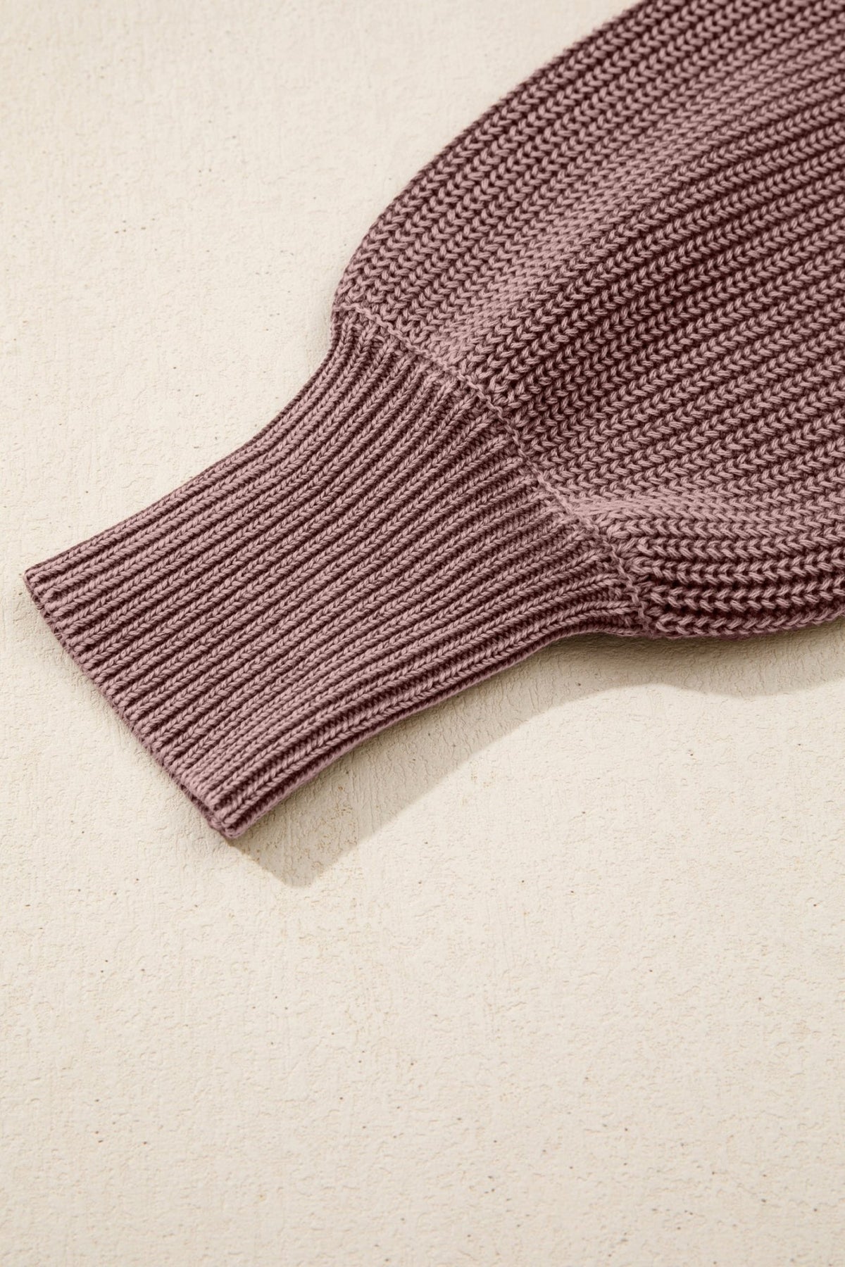 Mineral Wash Buttoned Polo Collar Knit Sweater - Rooted & Reckless Co.