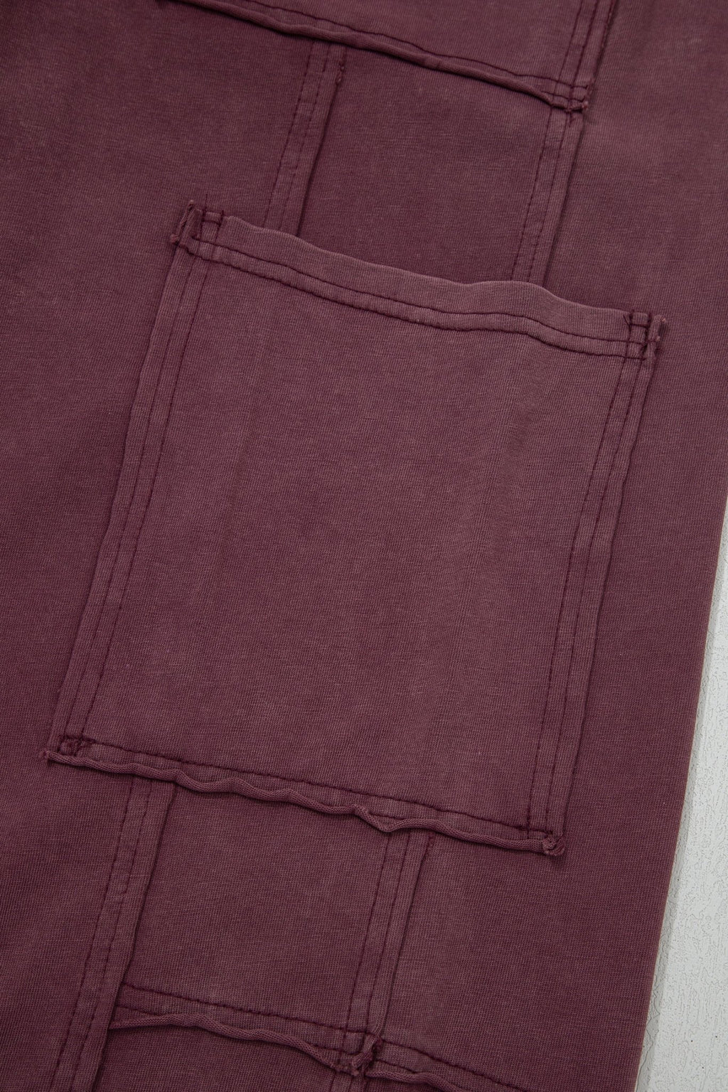 Mineral Wash Cargo Patch Pocket Utility Sweatpants - Rooted & Reckless Co.