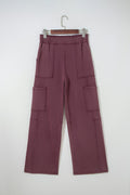 Mineral Wash Cargo Patch Pocket Utility Sweatpants - Rooted & Reckless Co.