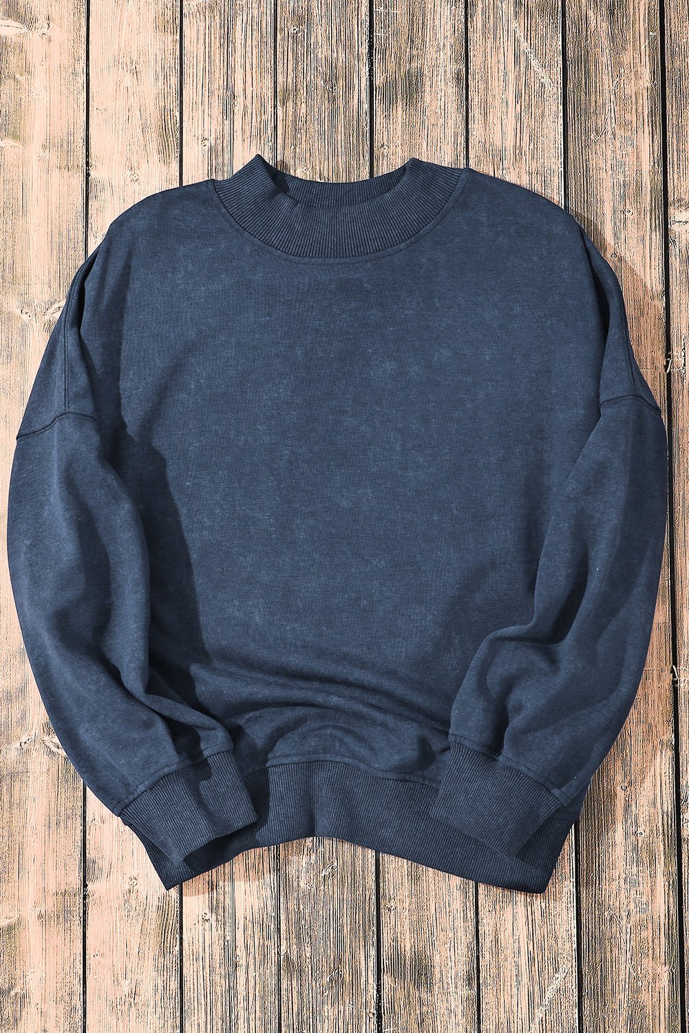 Mineral Wash Drop Shoulder Crewneck Sweatshirt - Rooted & Reckless Co.