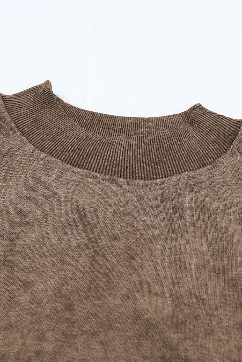 Mineral Wash Drop Shoulder Crewneck Sweatshirt - Rooted & Reckless Co.
