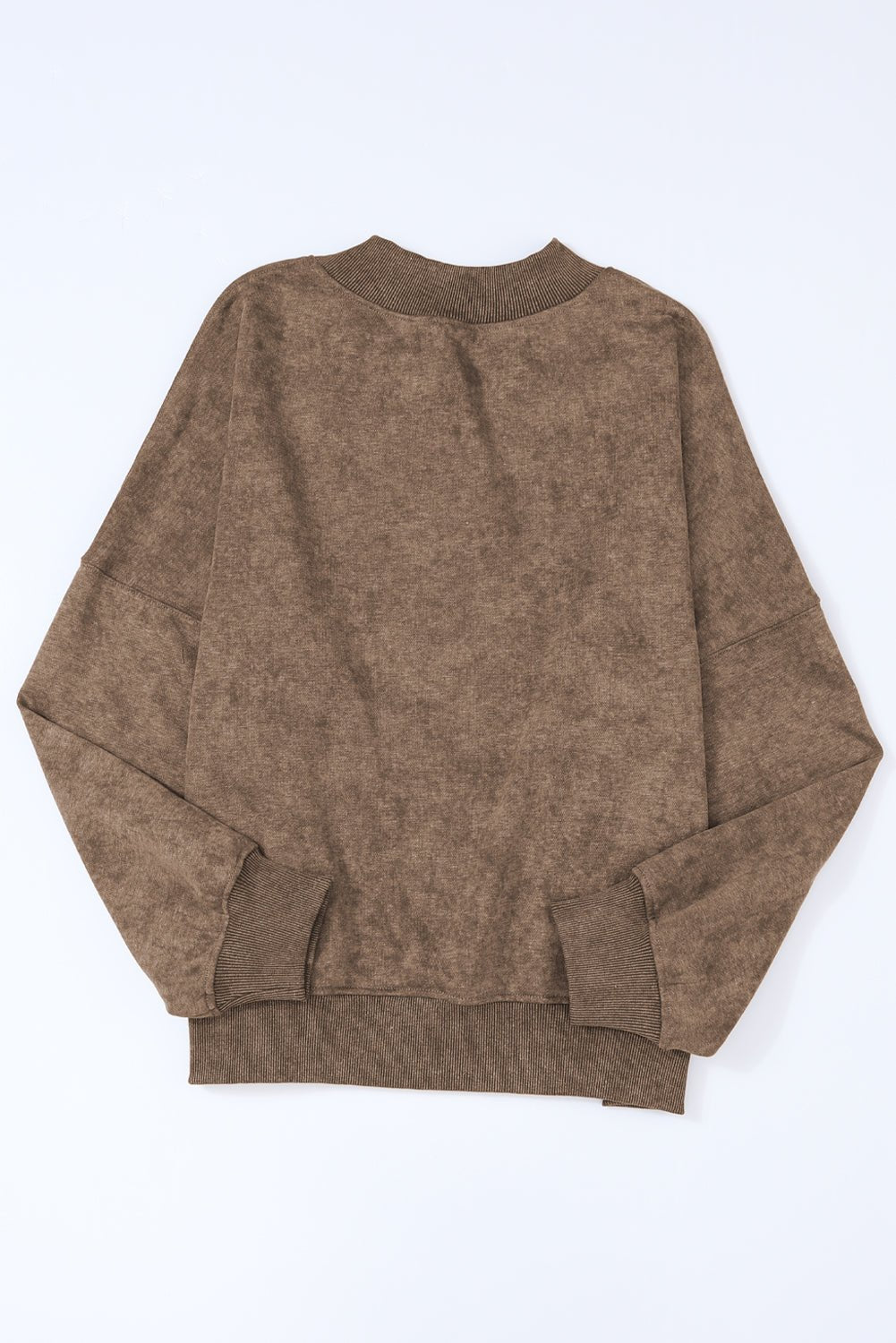 Mineral Wash Drop Shoulder Crewneck Sweatshirt - Rooted & Reckless Co.