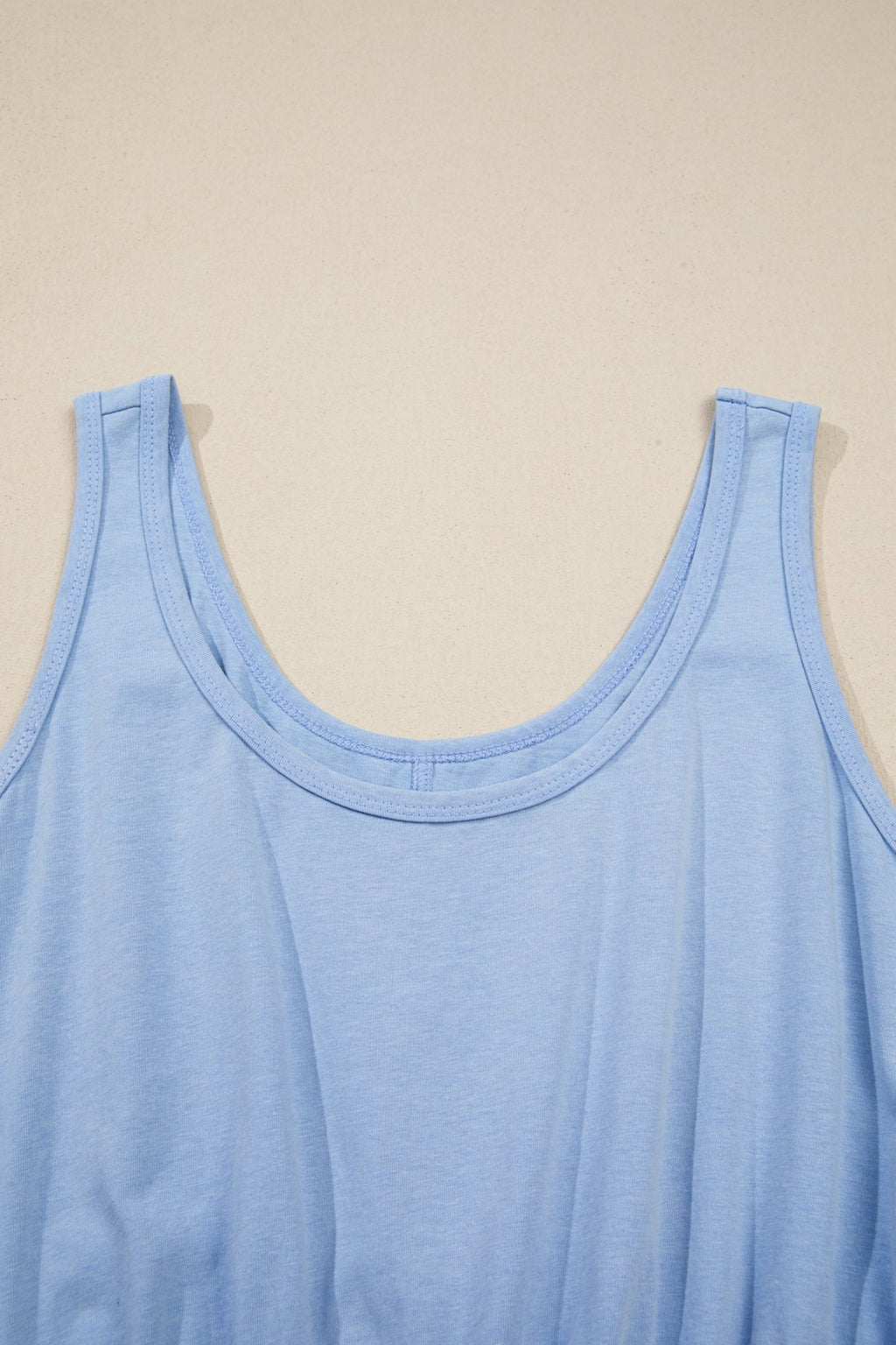 Mineral Wash Elastic Waist Tank Dress w/ Pockets - Rooted & Reckless Co.