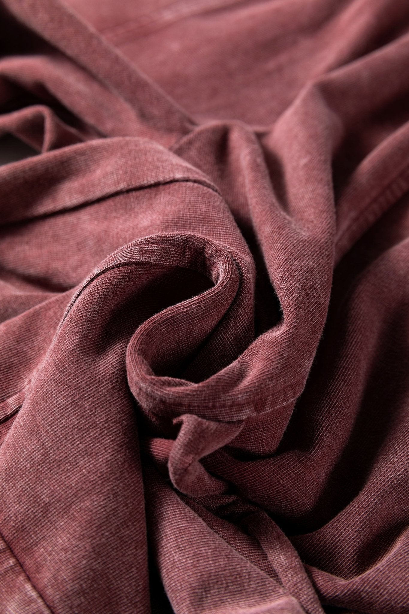 Mineral Wash High Waist Raw Hem Pants - Rooted & Reckless Co.