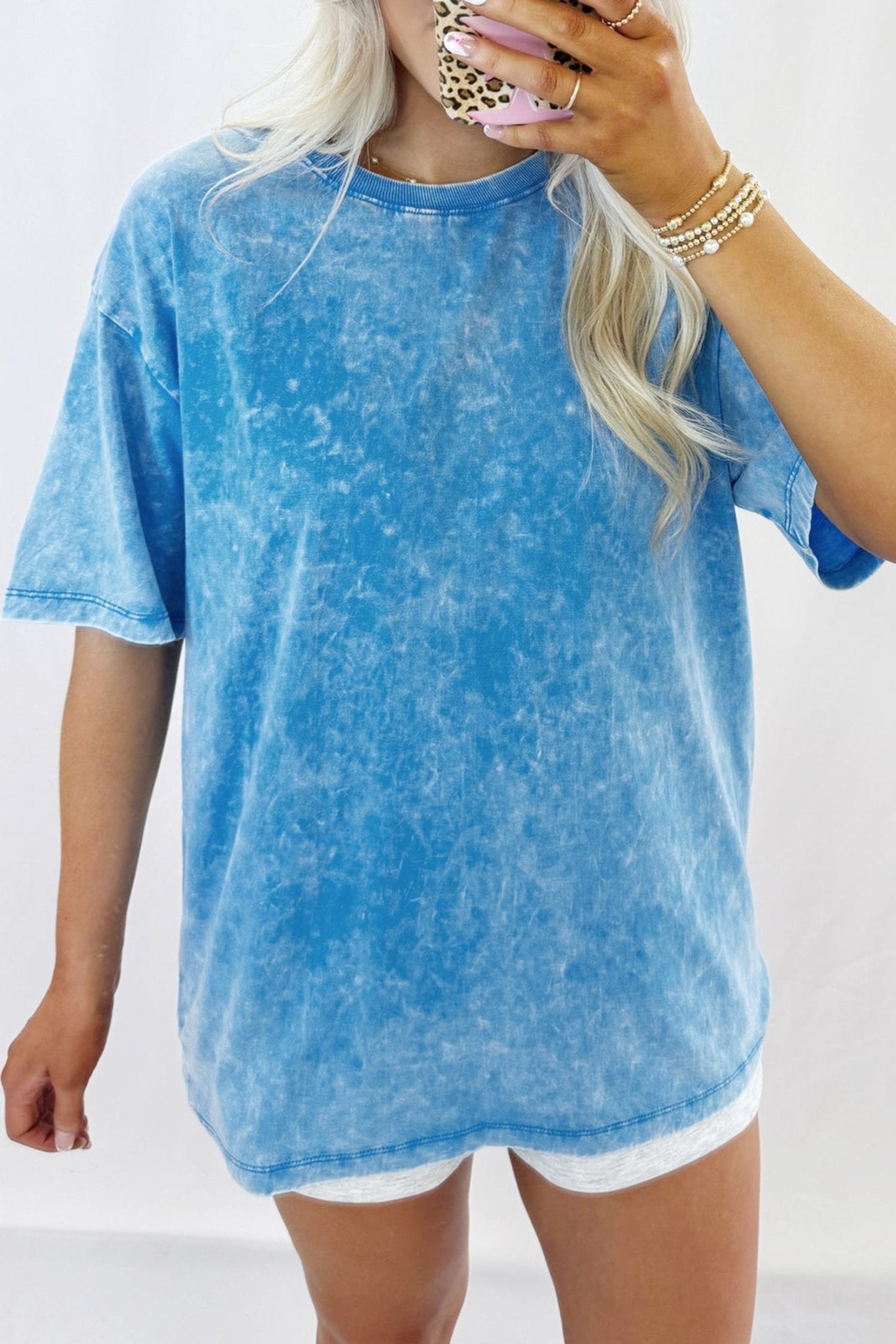 Mineral Wash Oversize Short Sleeve T-Shirt - Rooted & Reckless Co.