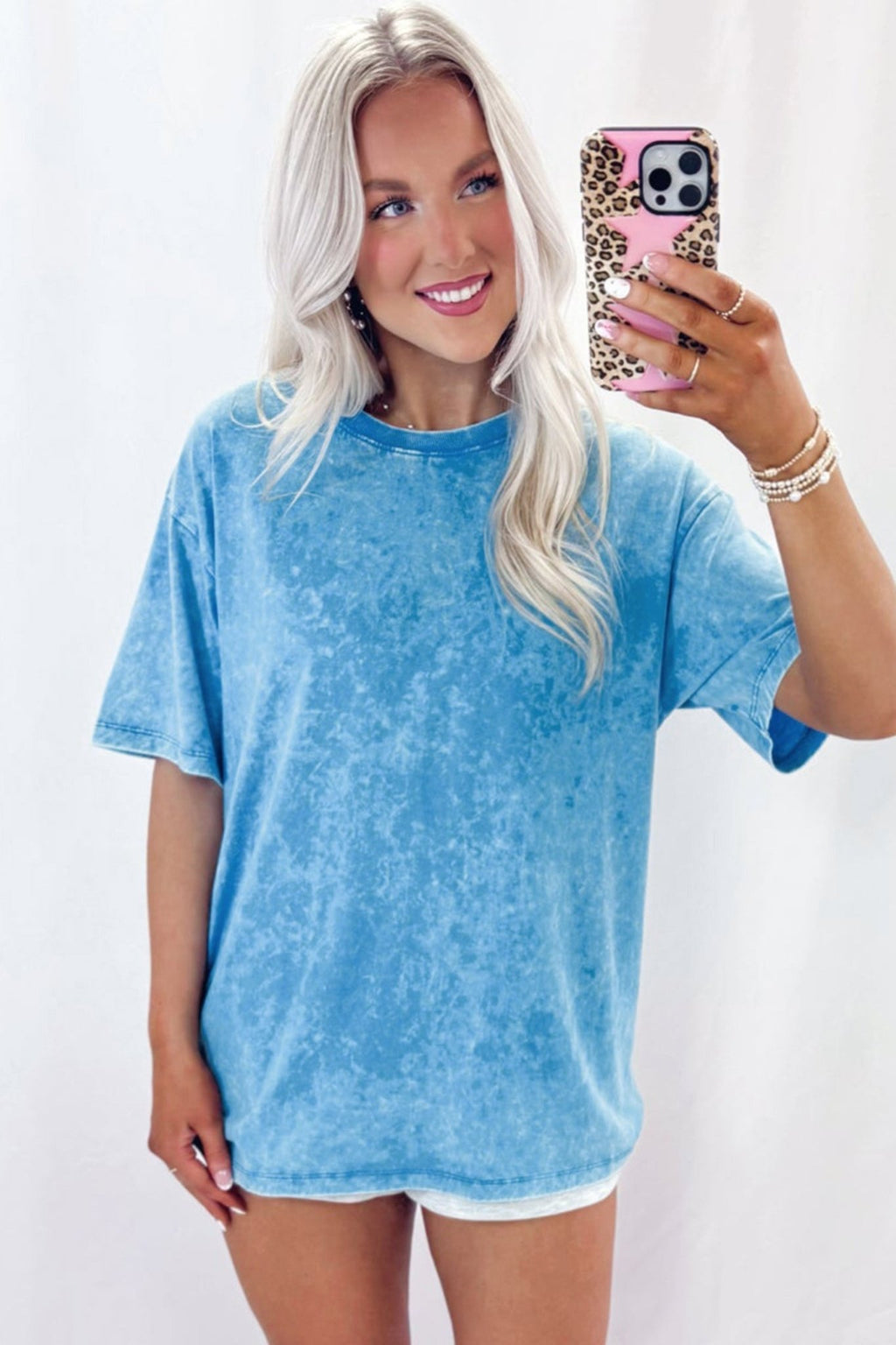 Mineral Wash Oversize Short Sleeve T-Shirt - Rooted & Reckless Co.