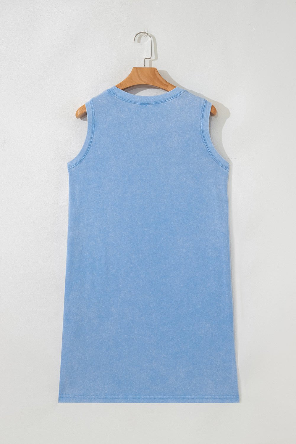 Mineral Wash Pocketed Tank Mini Dress - Rooted & Reckless Co.