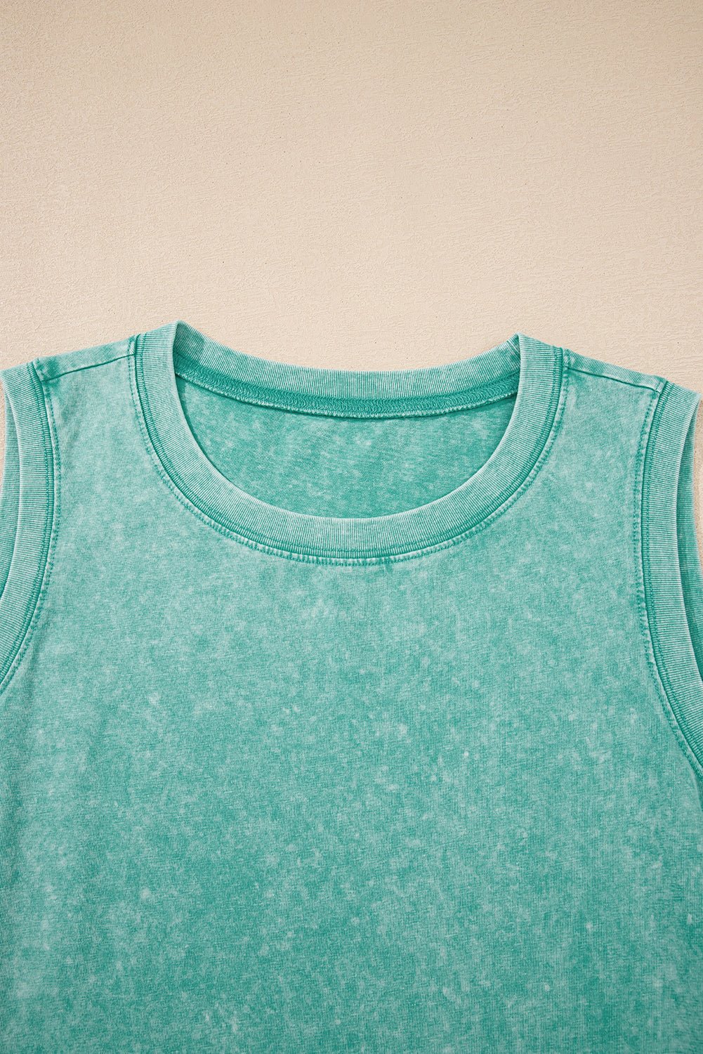 Mineral Wash Pocketed Tank Mini Dress - Rooted & Reckless Co.