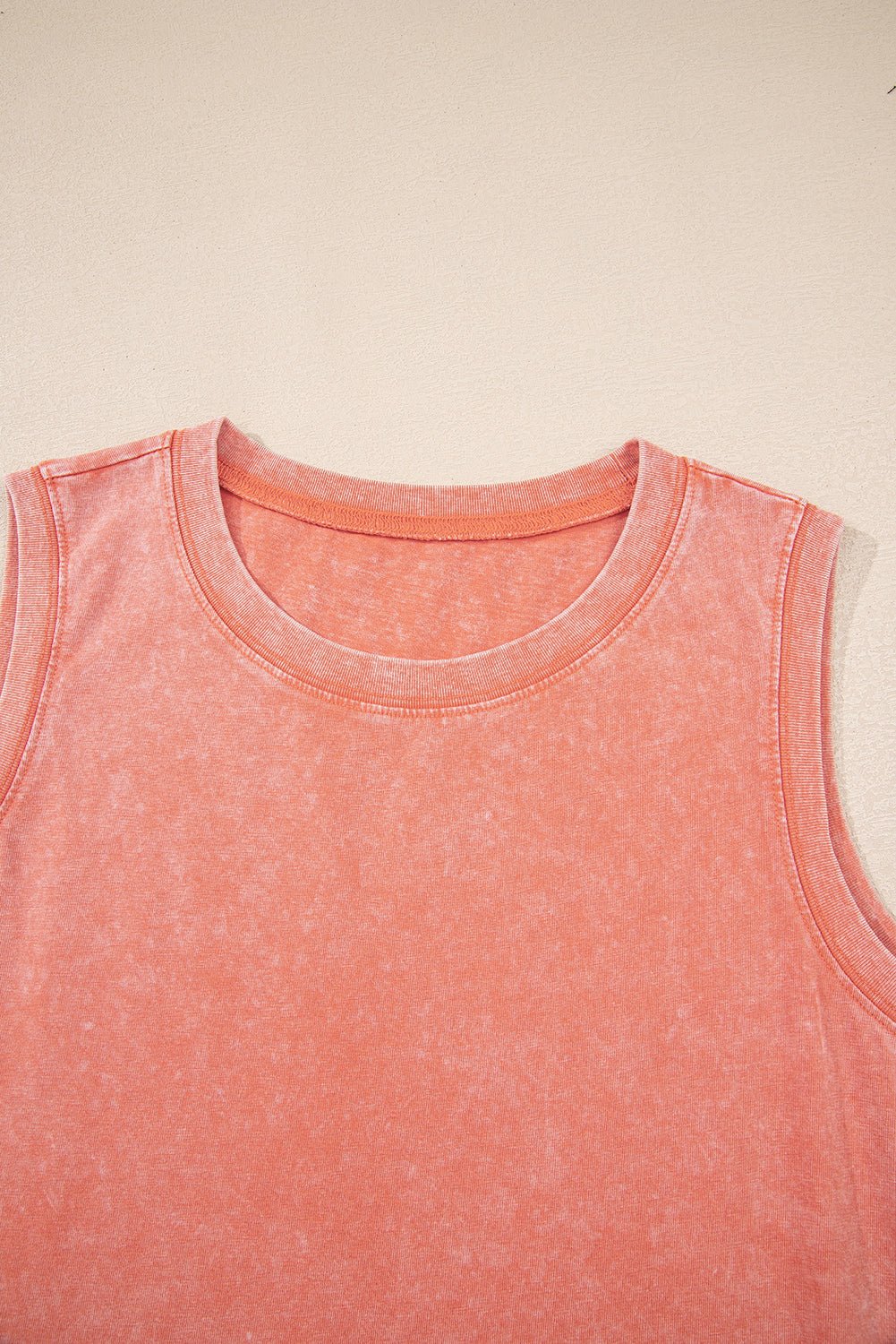 Mineral Wash Pocketed Tank Mini Dress - Rooted & Reckless Co.