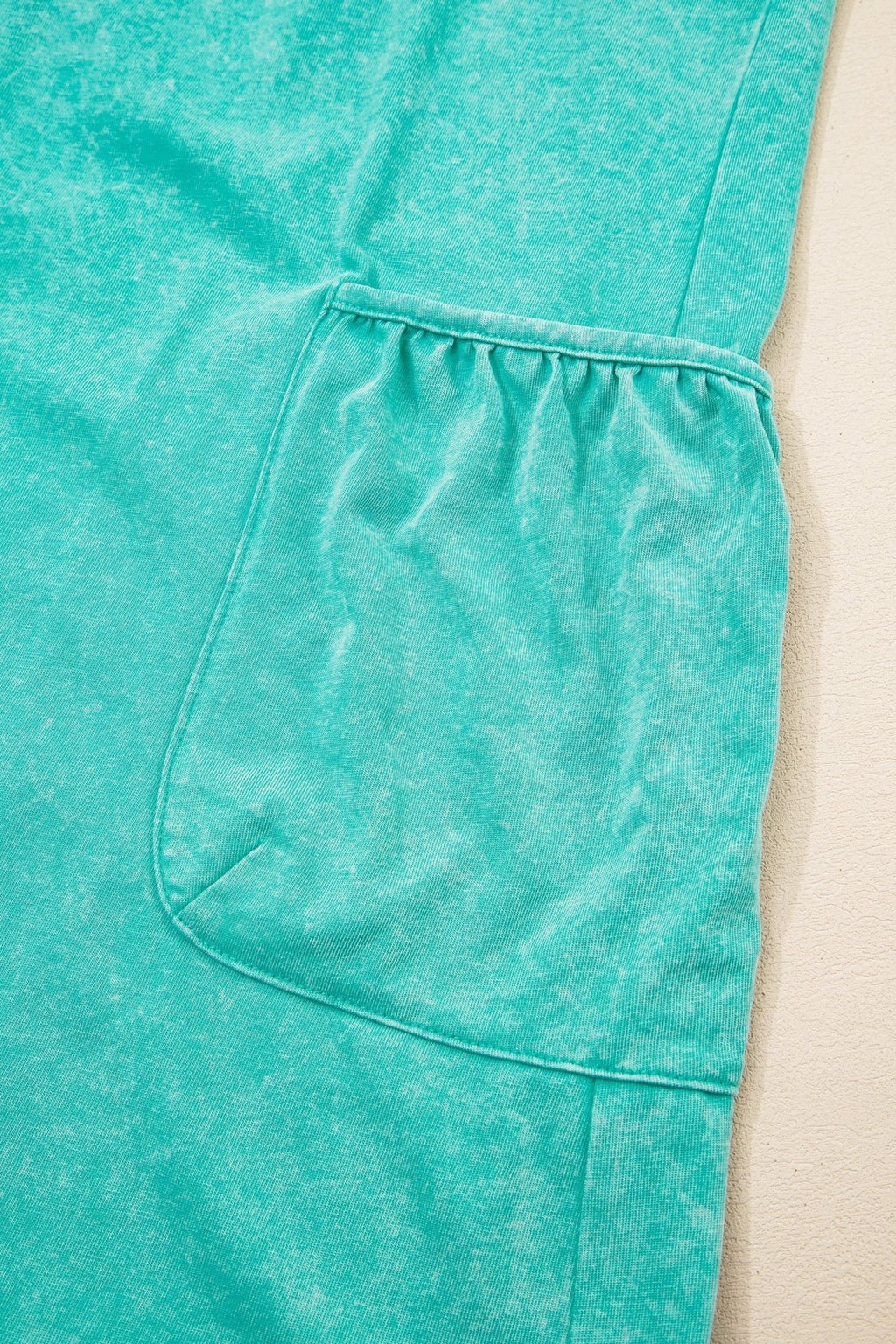 Mineral Wash Spaghetti Strap Pocketed Romper - Rooted & Reckless Co.