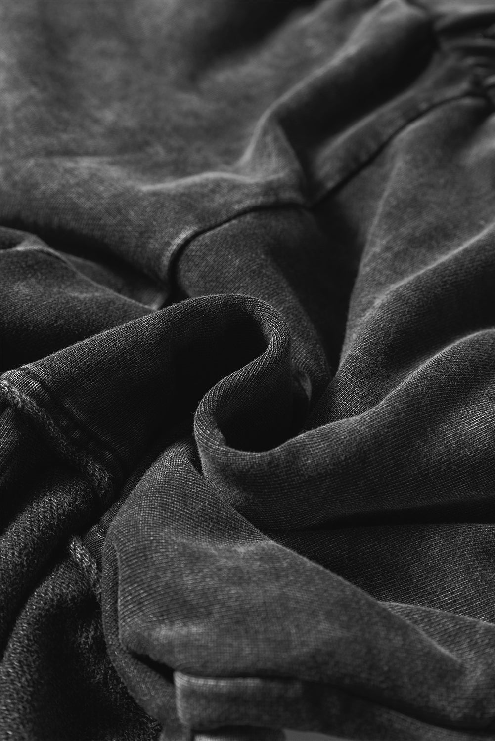 Mineral Wash Tiered Drawstring Wide Leg Pants - Rooted & Reckless Co.