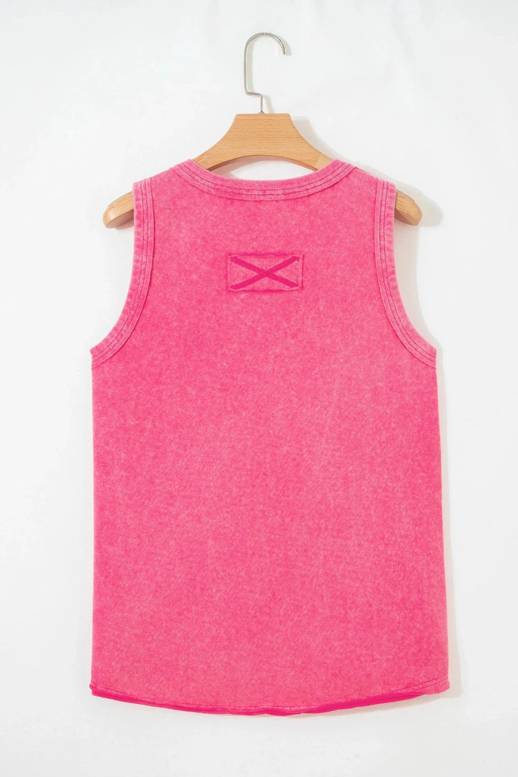 Mineral Wash V-Neck Tank Top - Rooted & Reckless Co.