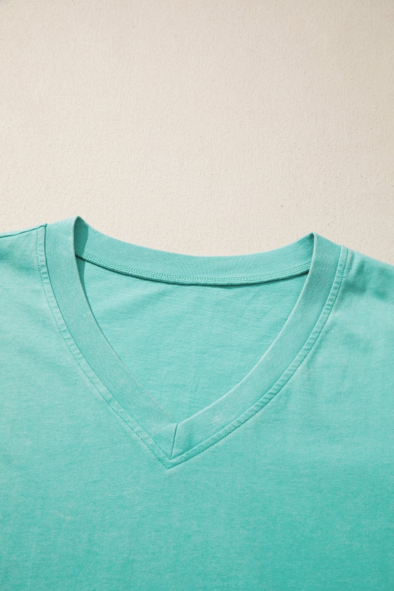 Mineral Wash V-Neck Tee & Skort Set - Rooted & Reckless Co.