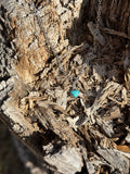 Mini Turquoise Heart Necklace - Rooted & Reckless Co.