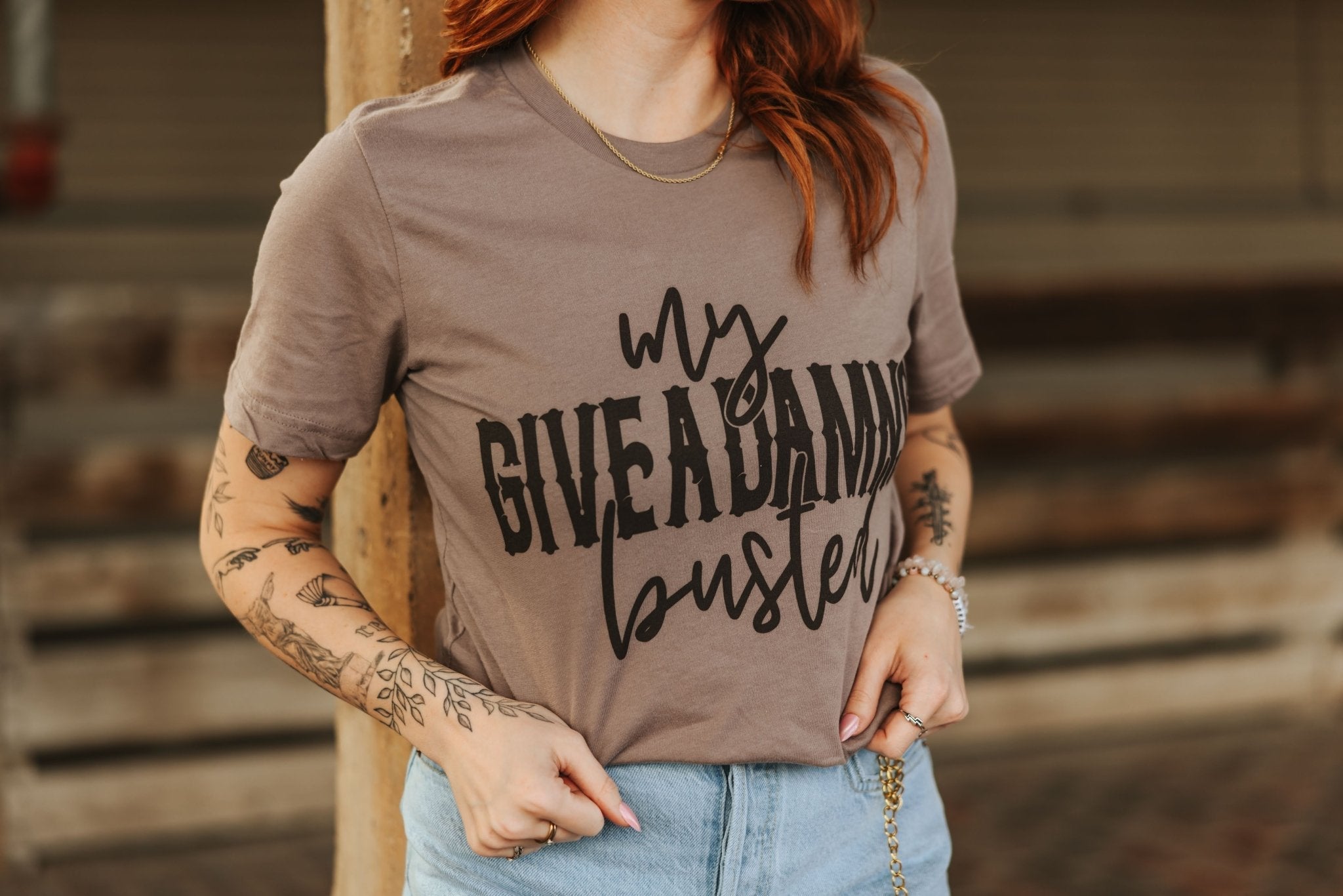 My Give A Damns Busted Graphic Tee - Rooted & Reckless Co.
