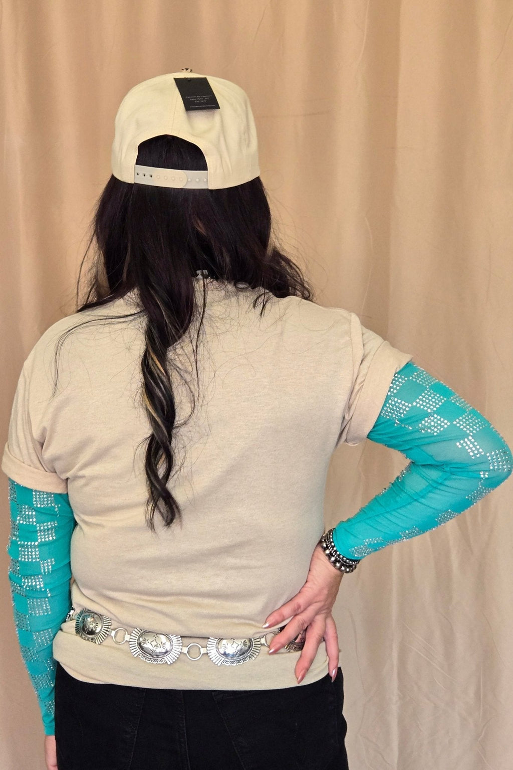 "Nashville" Western Graphic Tee — Ash Grey Jerzees Music City Western Statement - Rooted & Reckless Co.
