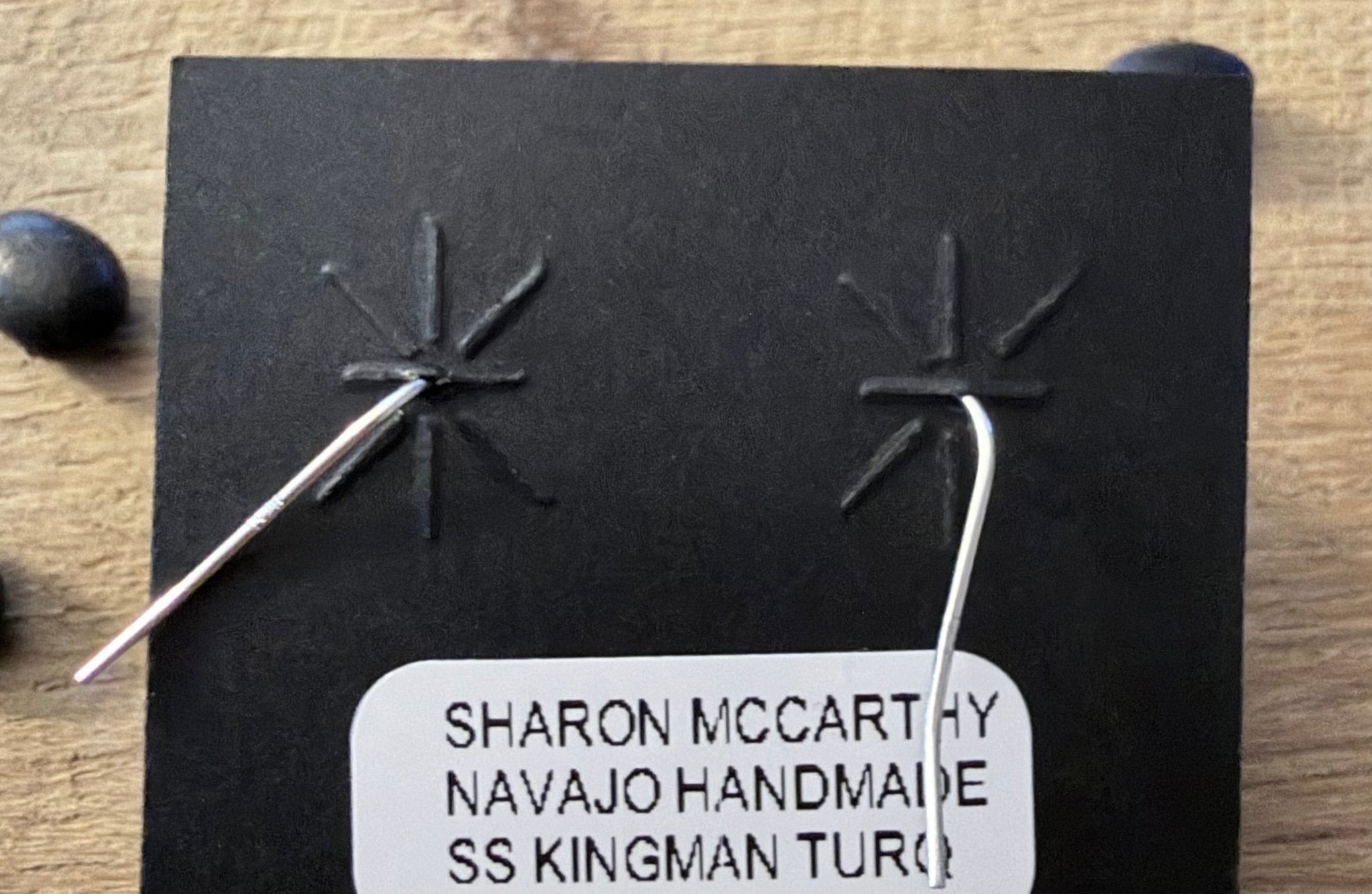 Native Made by Sharon McCarthy Sterling Silver and Kingman Turquoise - Rooted & Reckless Co.