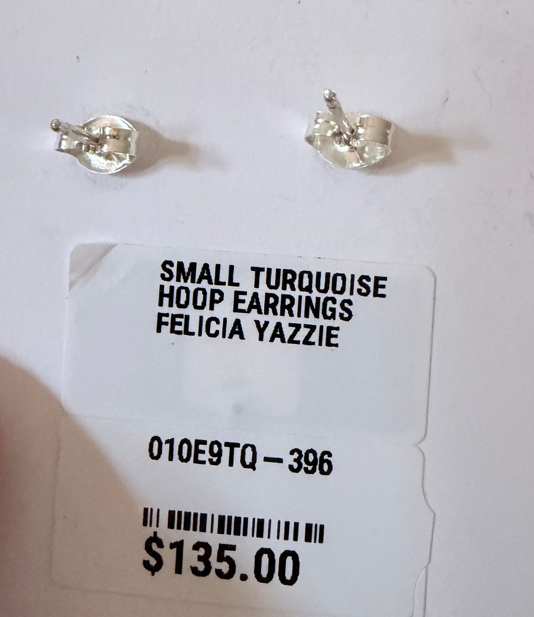 Native Made Sleeping Beauty Hoop Earrings - Rooted & Reckless Co.