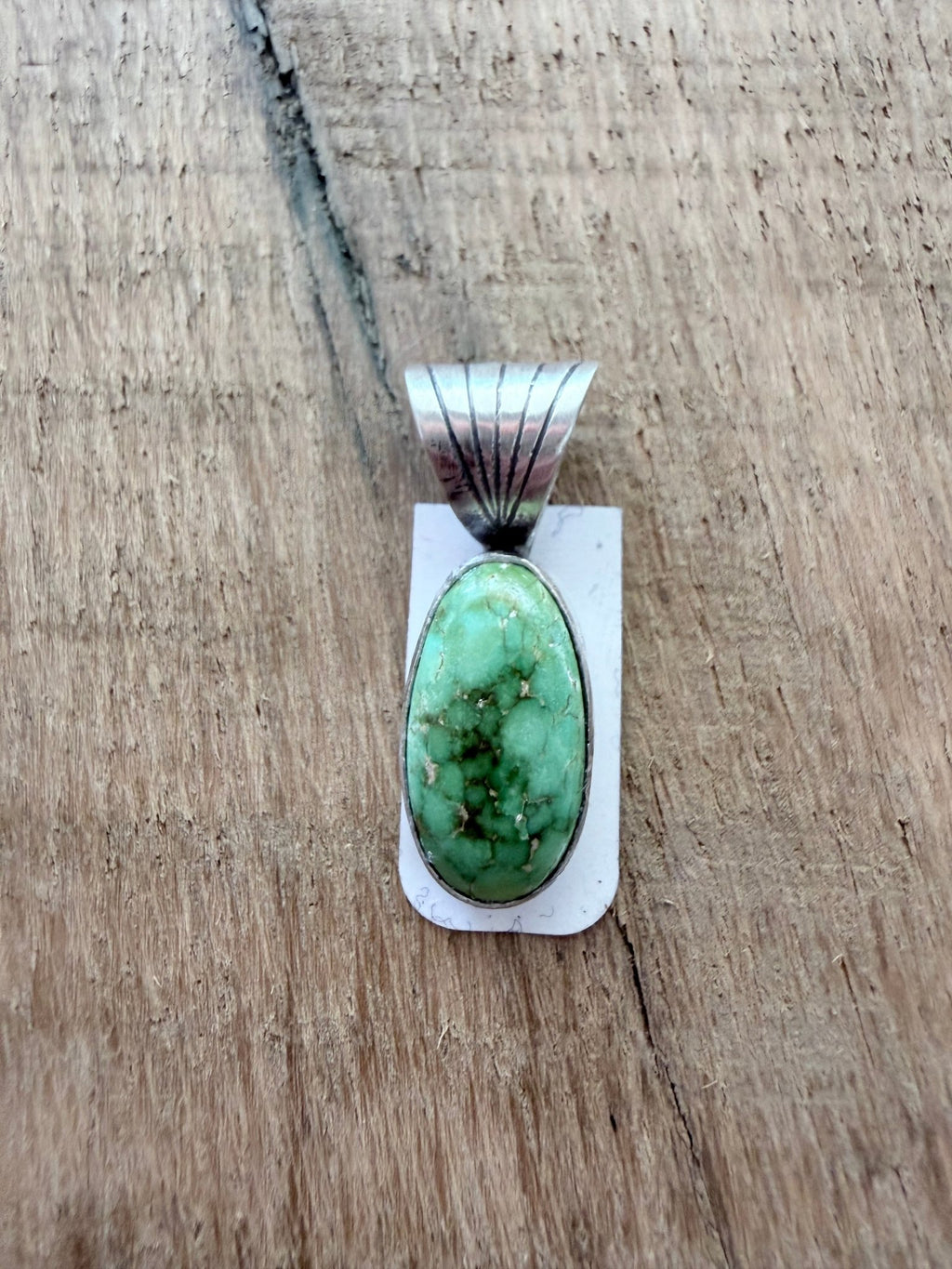 Navajo Made By Sharon McCarthy Sonoran Gold Pendant - Rooted & Reckless Co.