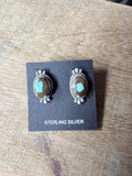 Number 8 and Sterling Silver Stud Earrings - Rooted & Reckless Co.