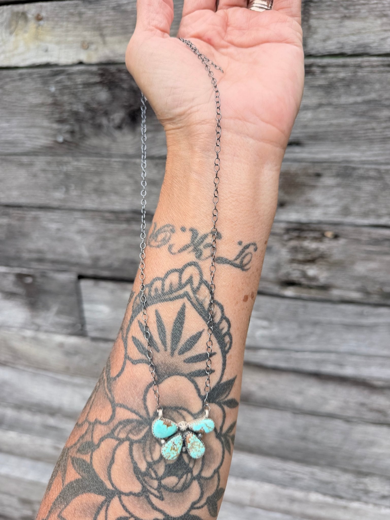 Number 8 Half Cluster Sterling Silver Necklace - Rooted & Reckless Co.