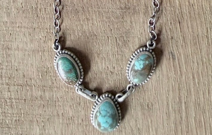 Number 8 Sterling Silver Chain Necklace - Rooted & Reckless Co.