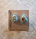 Number 8 Stud Earrings - Rooted & Reckless Co.