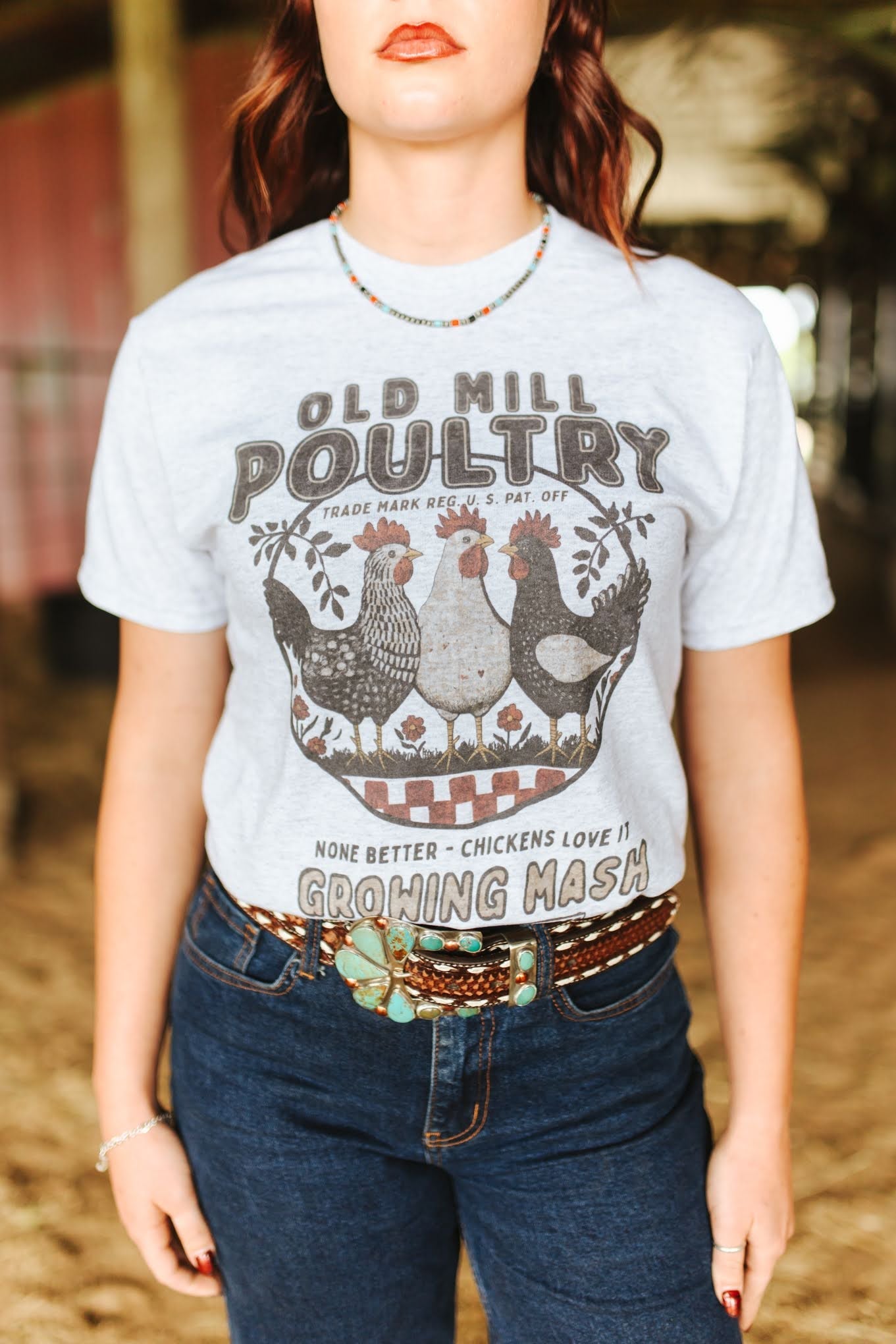 Old Mill Poultry Graphic Tee - Rooted & Reckless Co.