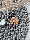 Orange Spiny Oyster Cluster Ring - Rooted & Reckless Co.