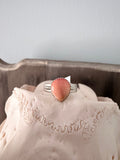 Orange Spiny Sterling Silver Ring - Rooted & Reckless Co.