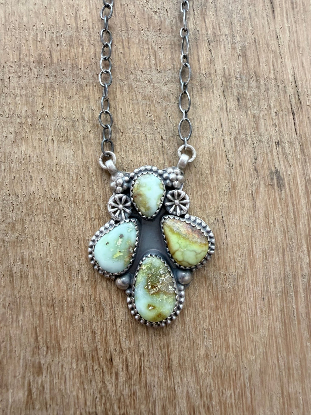 Palomino and Sterling Silver Necklace - Rooted & Reckless Co.