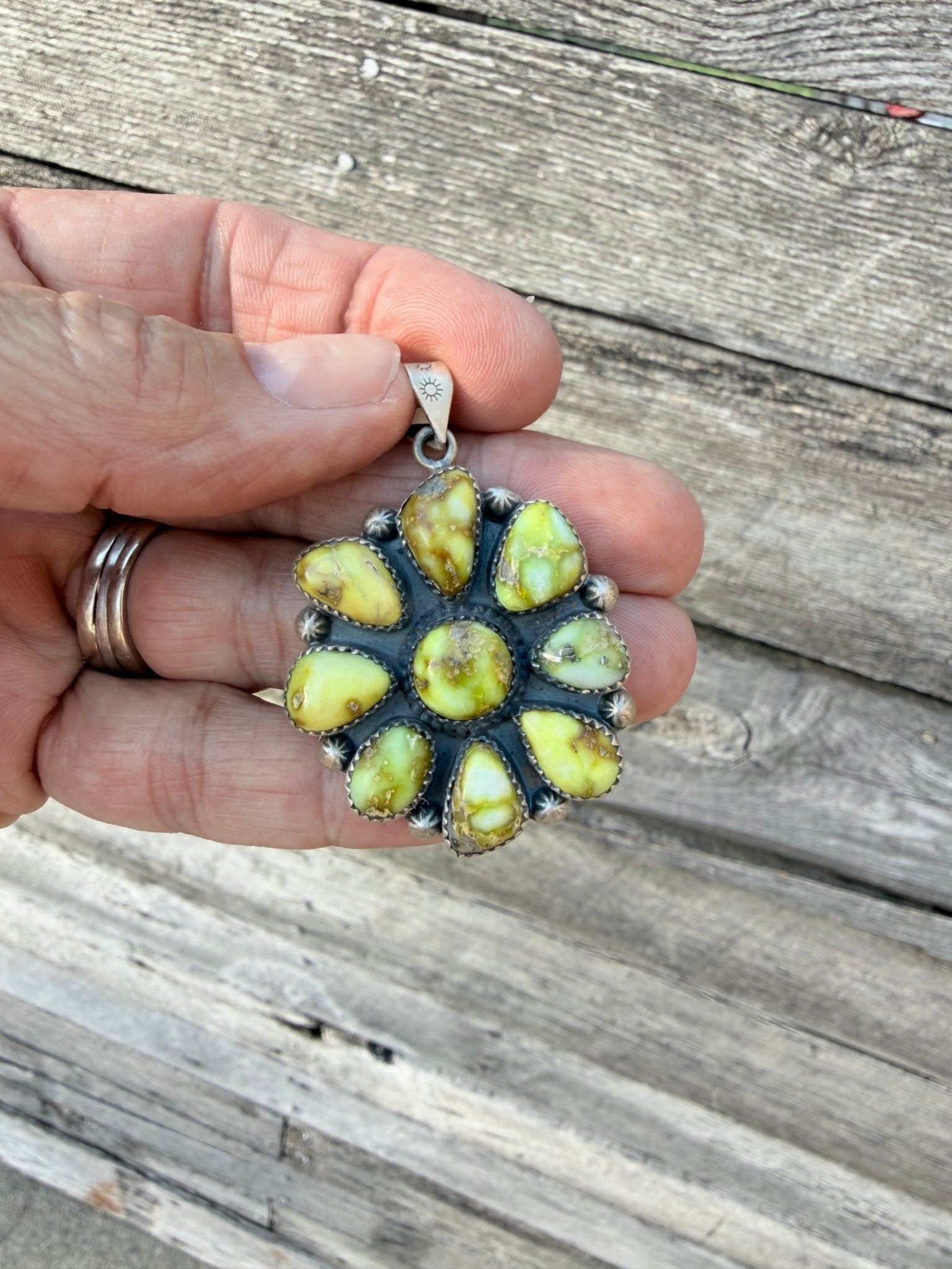 Palomino Cluster Pendant - Rooted & Reckless Co.