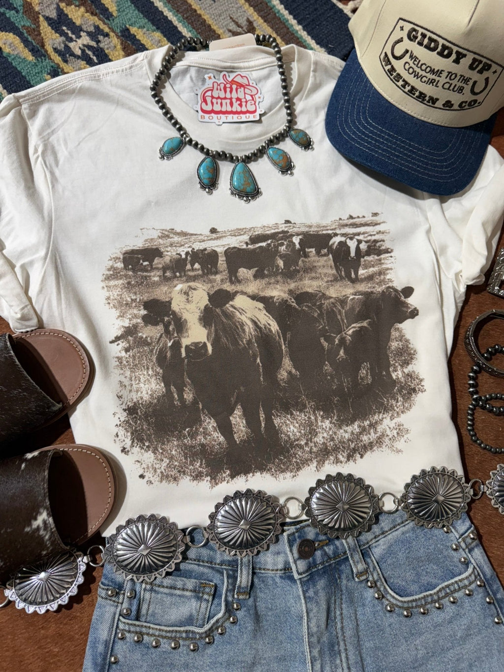 Pasture Perfect Graphic Tee - Rooted & Reckless Co.