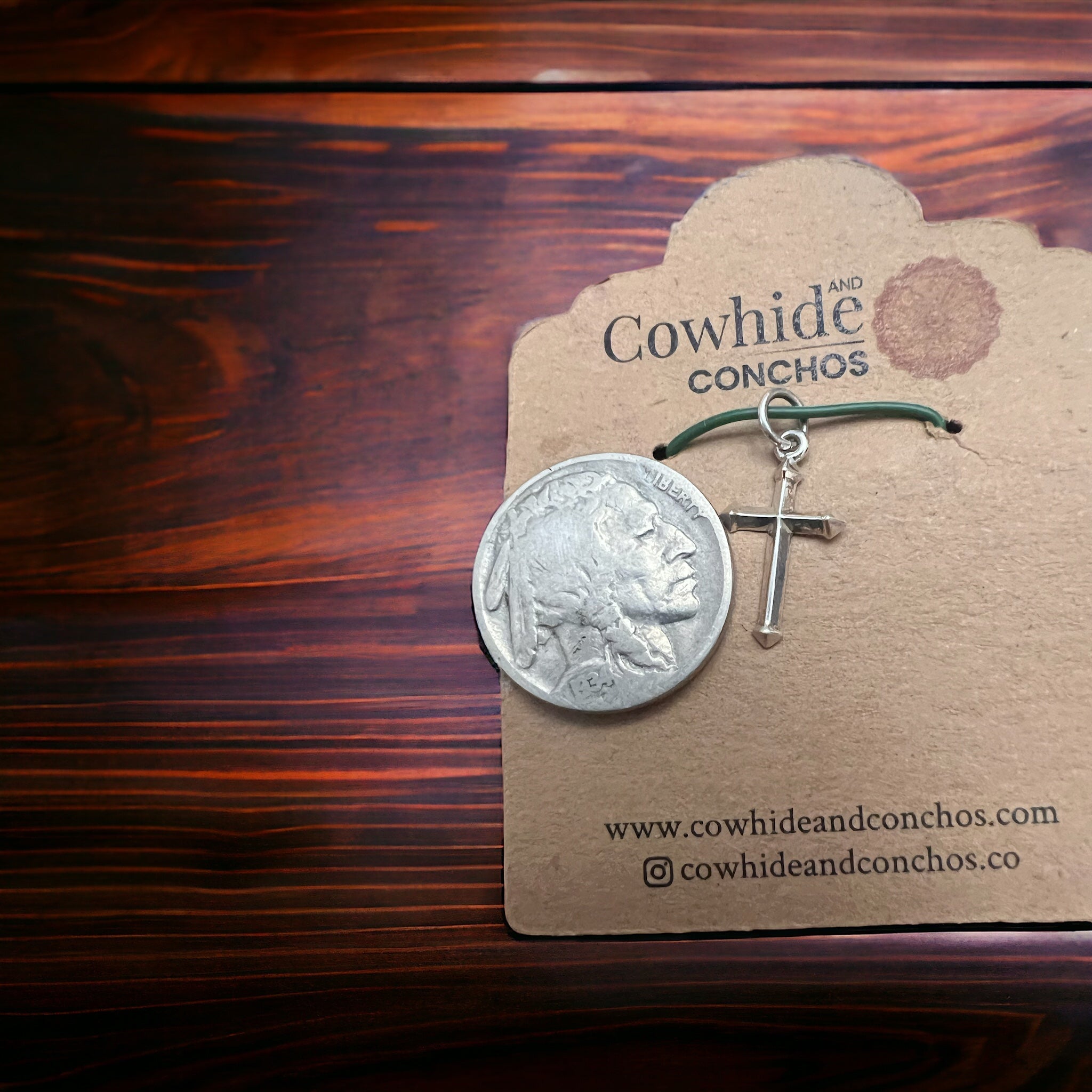Petite Sterling Silver Cross Pendant/Charm — Timeless Faith Western Statement - Rooted & Reckless Co.
