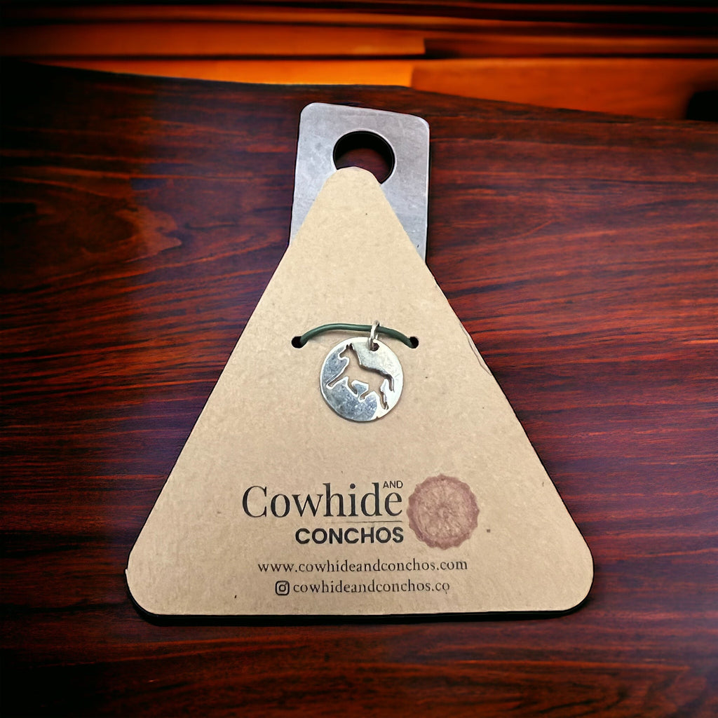 Petite Sterling Silver Horse Charm/Pendant — Minimalist Western Equestrian Statement - Rooted & Reckless Co.