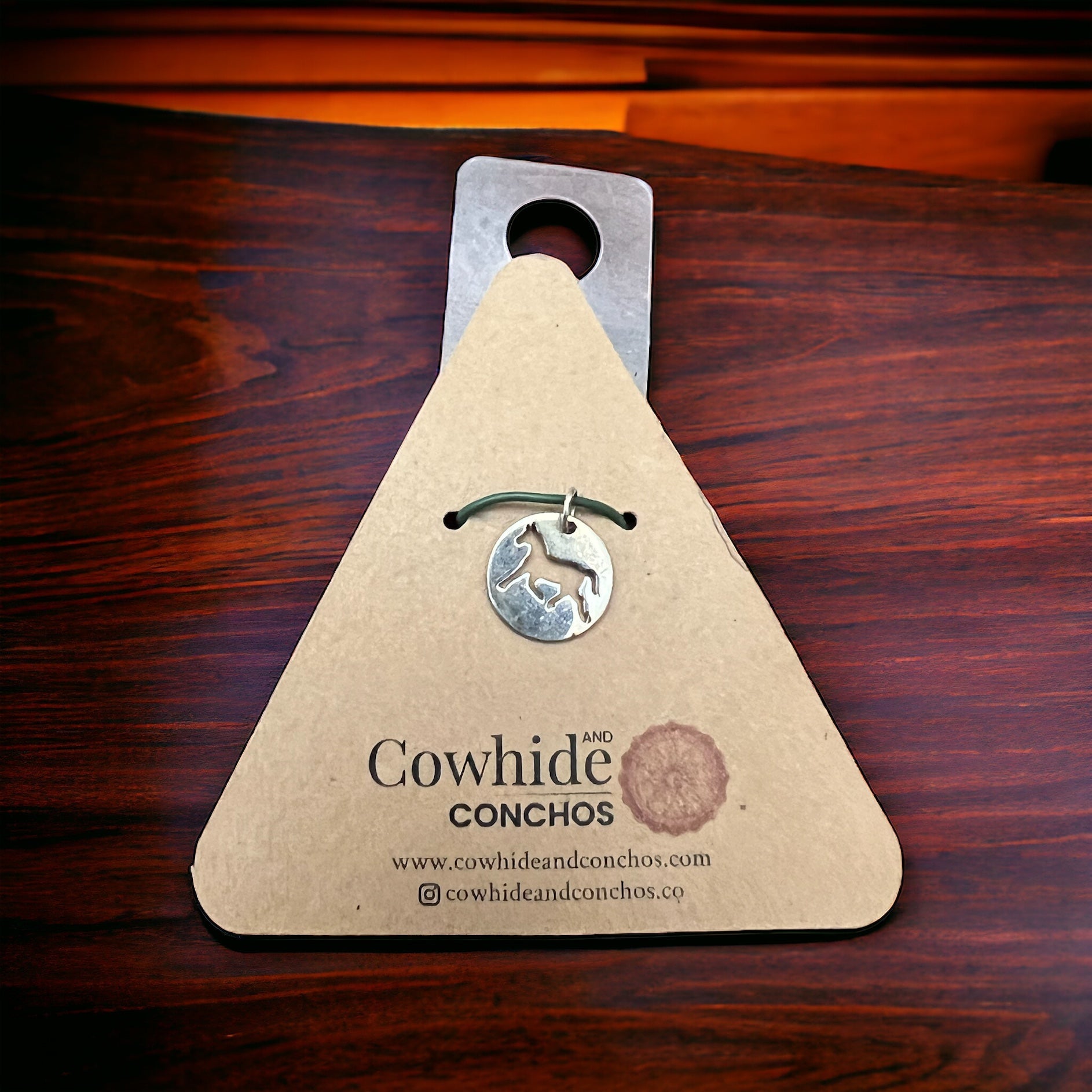 Petite Sterling Silver Horse Charm/Pendant — Minimalist Western Equestrian Statement - Rooted & Reckless Co.