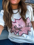 Pink Desert Graphic Tee - Rooted & Reckless Co.