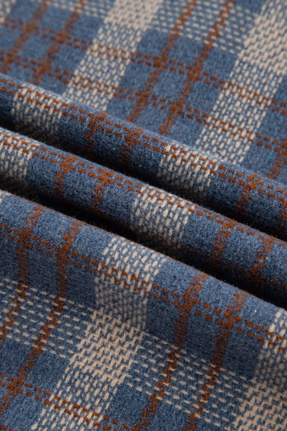 Plaid Corduroy Patchwork Zip-Up Snap-Button Jacket - Rooted & Reckless Co.