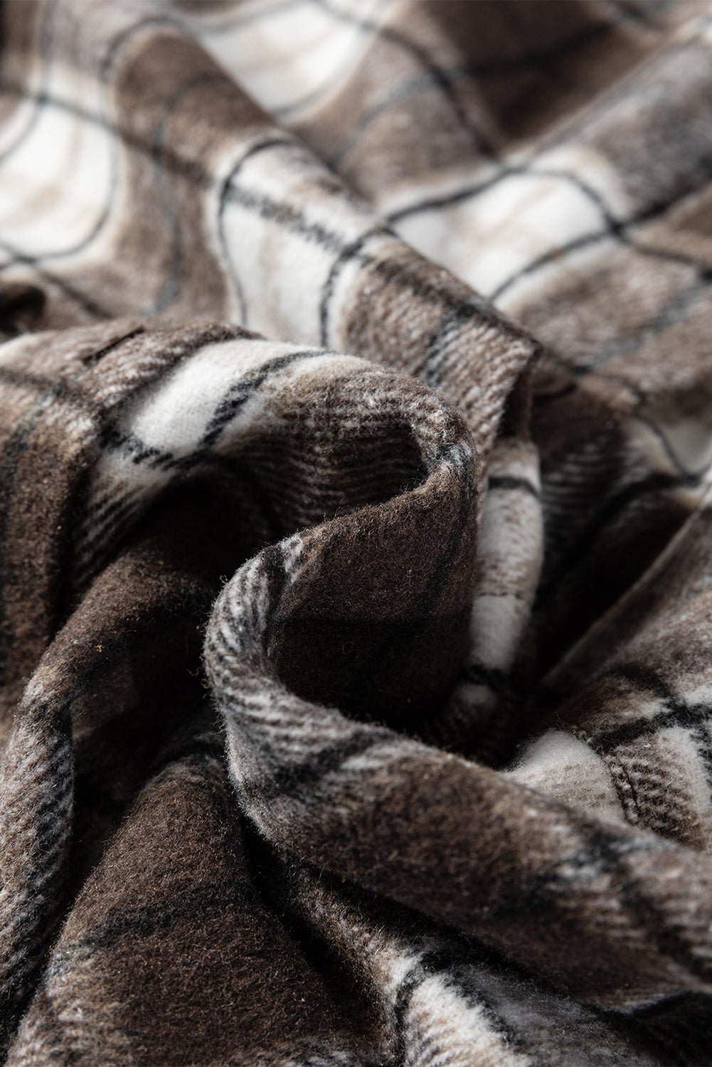 Plaid Flannel Chest Pocket Boyfriend Shacket - Rooted & Reckless Co.