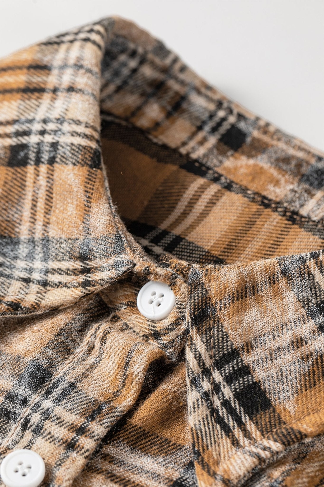 Plaid Long Sleeve Button Down Shirt - Rooted & Reckless Co.