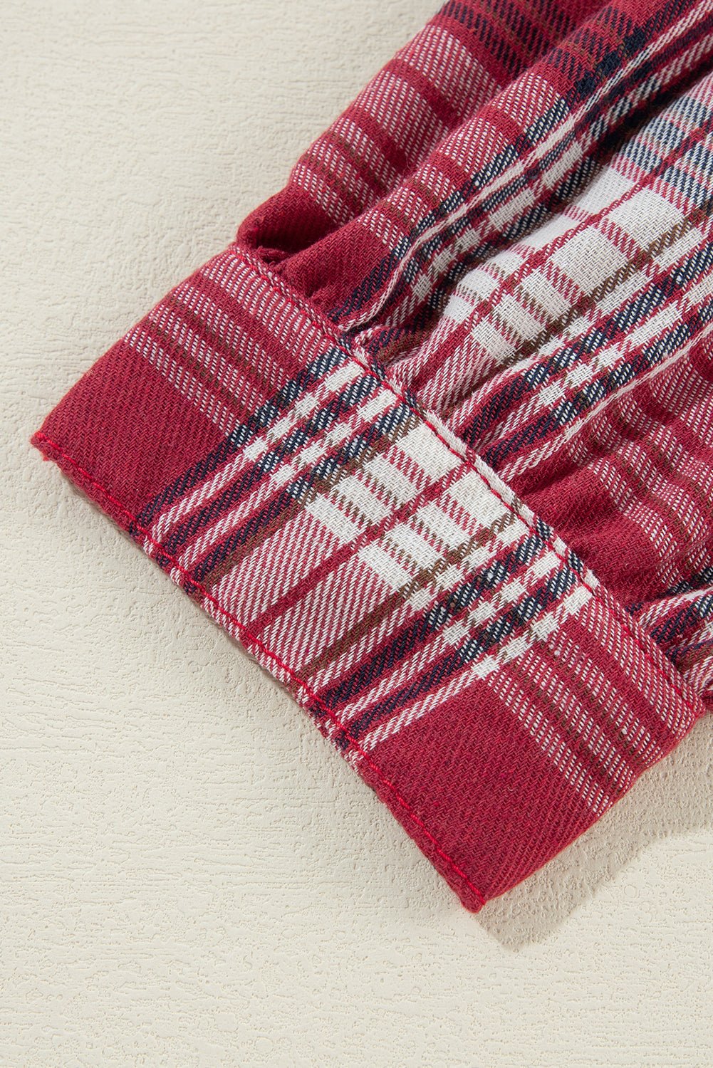 Plaid Patchwork Hooded Denim Jacket - Rooted & Reckless Co.
