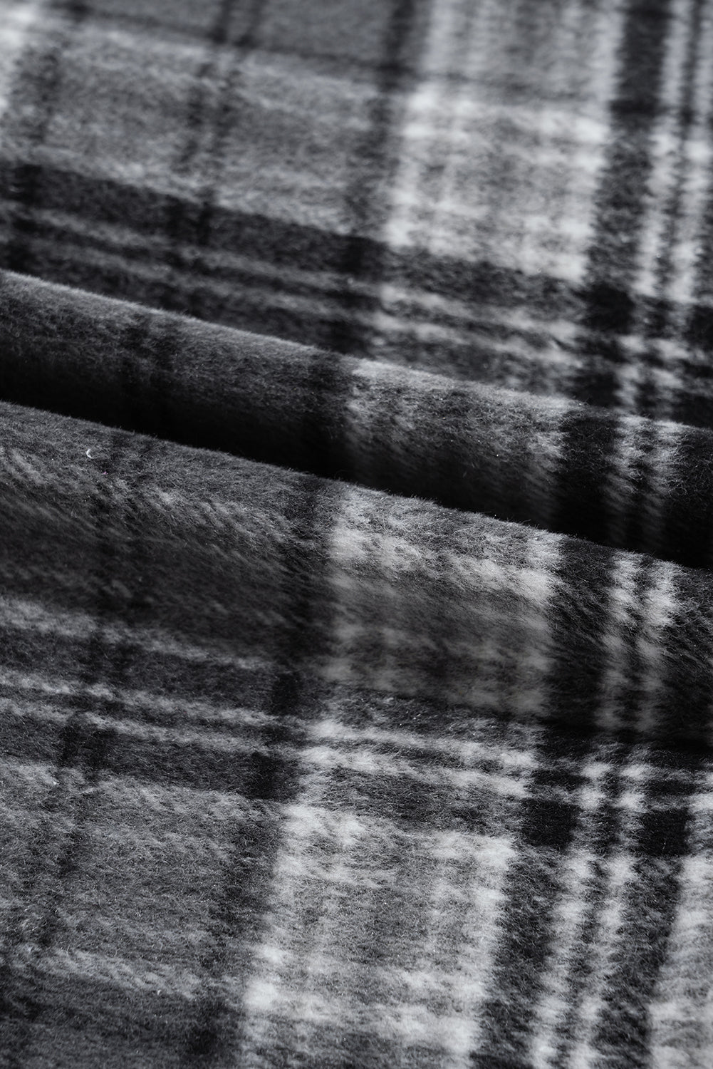 Plaid Pocketed Button-Up Hooded Shacket - Rooted & Reckless Co.