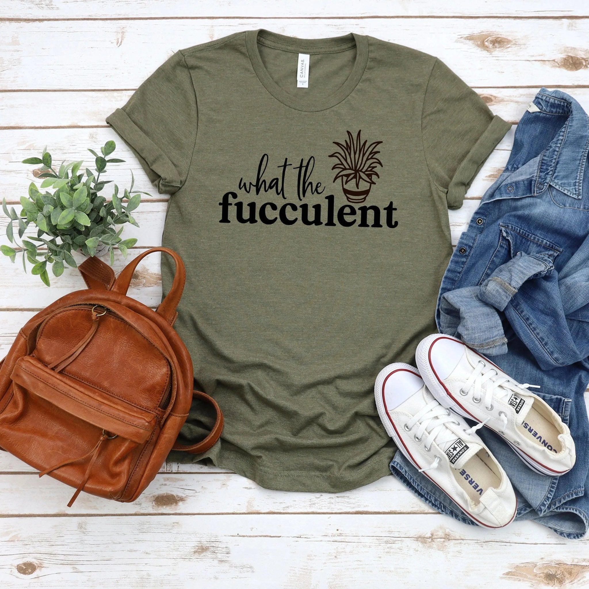 Plant Mom Shirt, Funny plant lover shirt, Funny Succulent T shirt, House Plant Mom Gift, Botanical Tee, Gardener Gift - Rooted & Reckless Co.