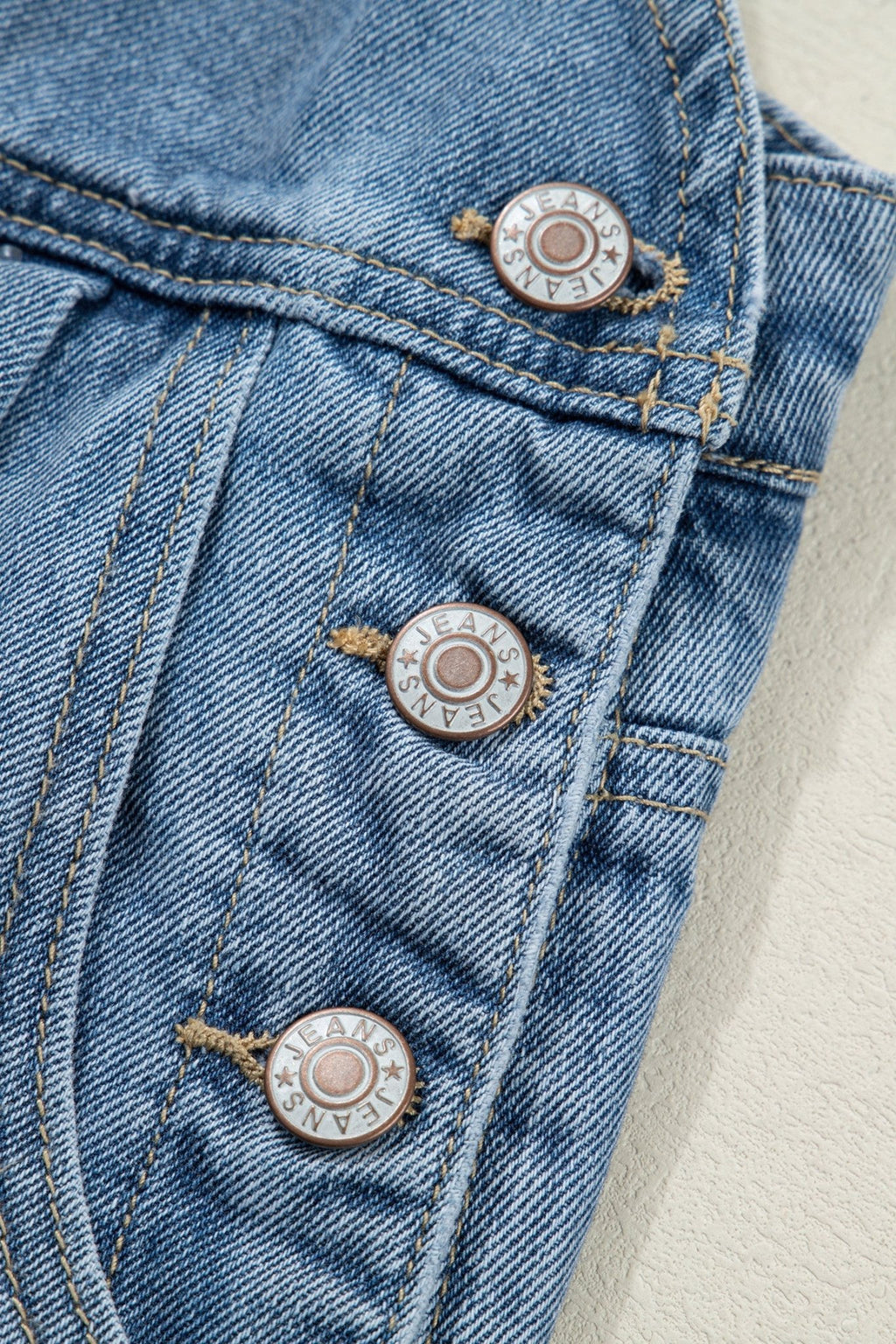 Pleated Wide Leg Pocketed Denim Jumpsuit - Rooted & Reckless Co.