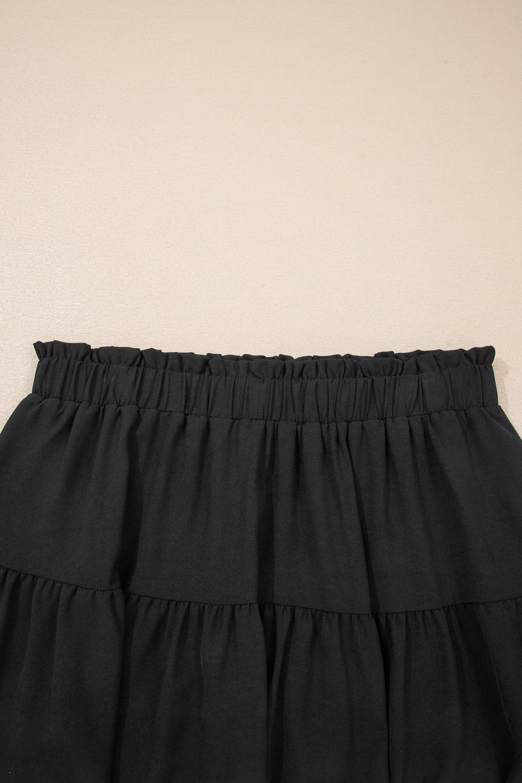 Plus Size Boho Frilled Elastic Waist Shorts - Rooted & Reckless Co.